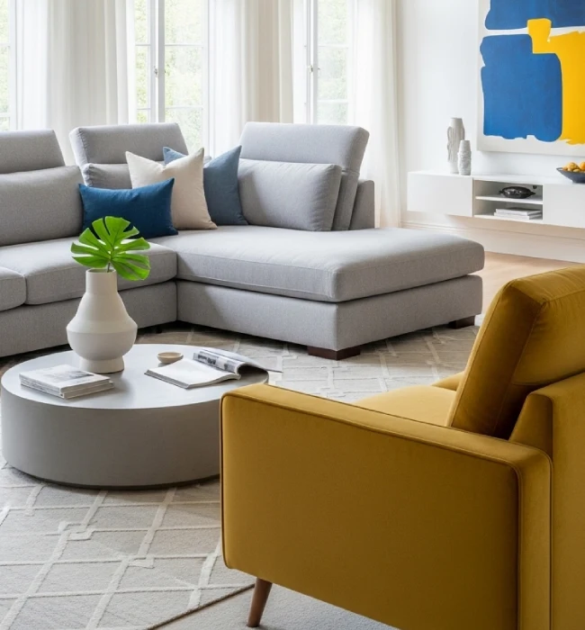 Custom-made sectional sofas